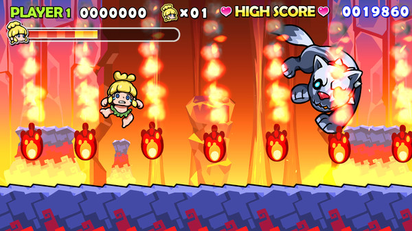 Скриншот из Wonder Boy Returns