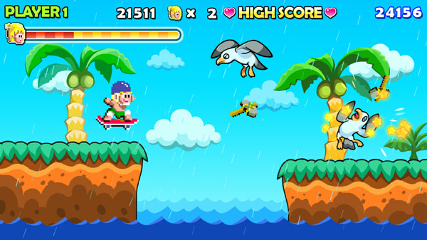 Wonder Boy Returnsfor windows and Linux 1