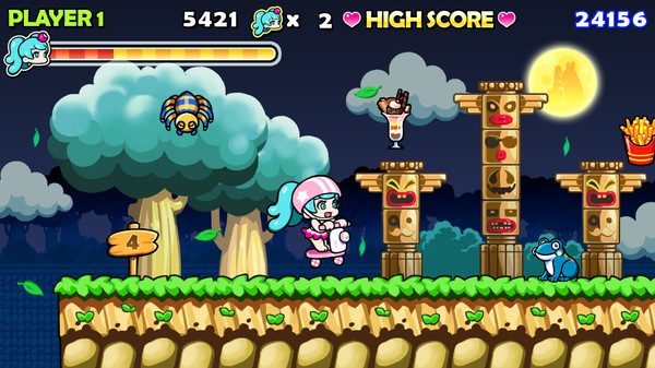 Скриншот из Wonder Boy Returns