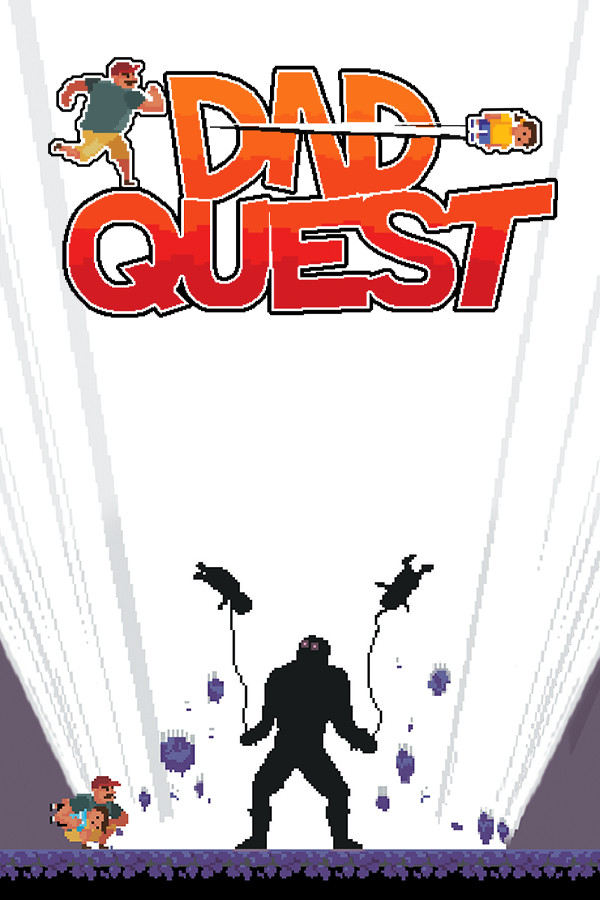 Steam portrait for Dad Quest.