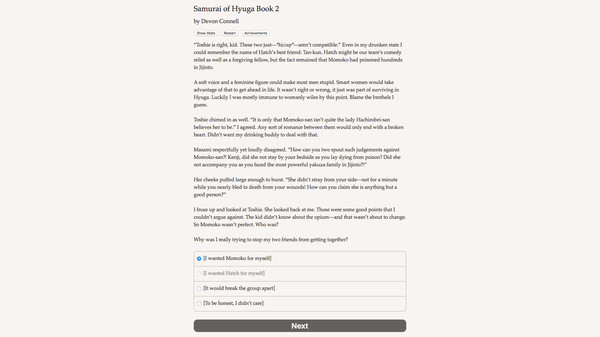 Samurai of Hyuga Book 2 game for Linux 1