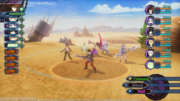 Fairy Fencer F Advent Dark Force for linux