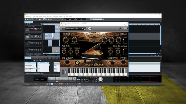 Скриншот из Samplitude Music Studio Steam Edition