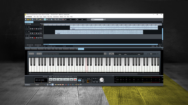 Скриншот из Samplitude Music Studio Steam Edition