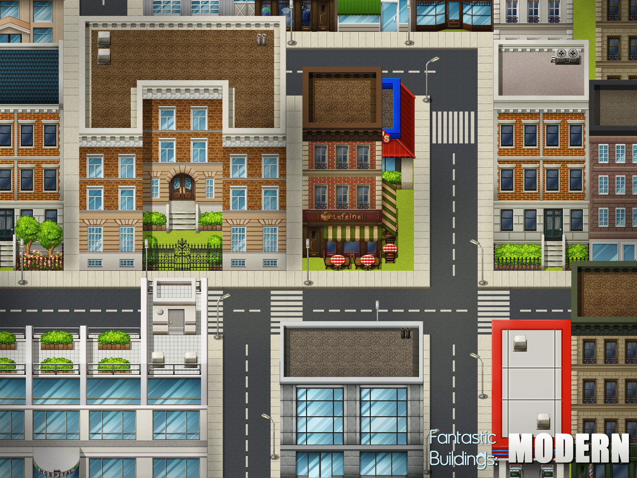 Rpg Maker Vx Ace Fantastic Buildings Modern · 스팀 