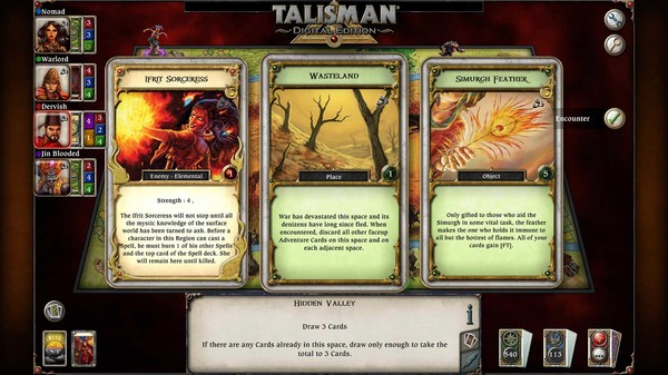 Скриншот из Talisman - The Firelands Expansion