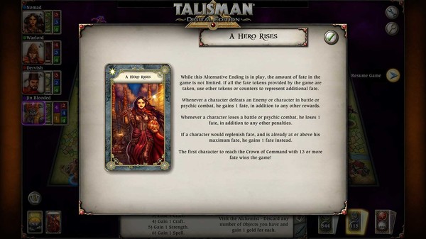 Скриншот из Talisman - The Firelands Expansion