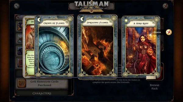 Скриншот из Talisman - The Firelands Expansion