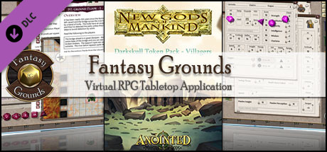 Fantasy Grounds - New Gods of Mankind - Anointed: Token Pack - Villagers of Naalrinnon
