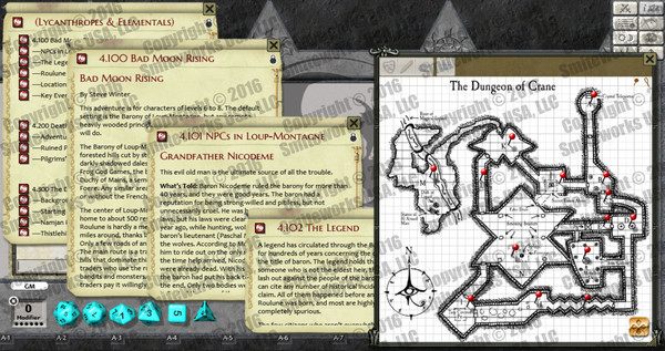 Скриншот из Fantasy Grounds - Quests of Doom (PFRPG)