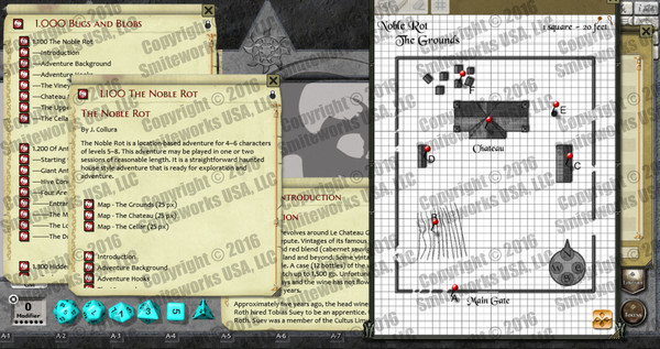 Скриншот из Fantasy Grounds - Quests of Doom (PFRPG)