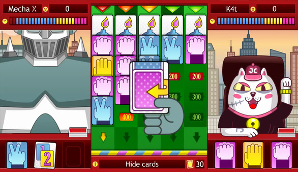 Janken Cards game for windows Pc 1