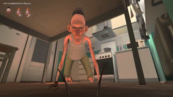 Скриншот из Cockroach Simulator