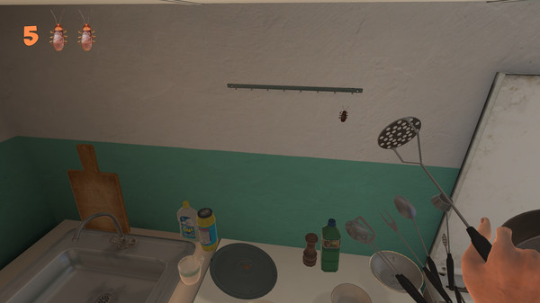 Скриншот из Cockroach Simulator