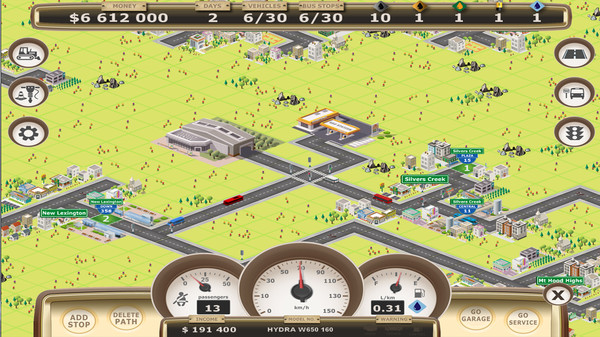 Скриншот из Bus Tycoon ND (Night and Day)