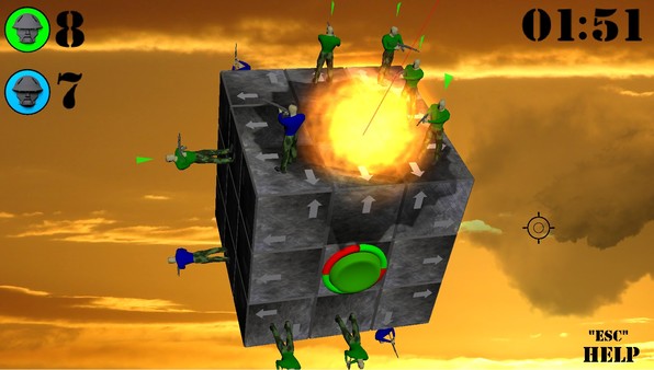 Скриншот из WAR CUBE