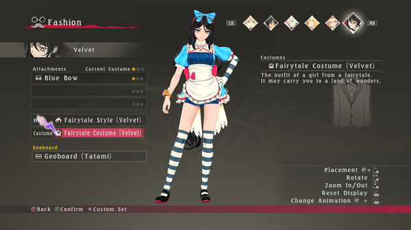 Скриншот из Tales of Berseria™ - Japanese, Fairy and Menagerie Costumes Set