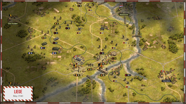 Скриншот из Order of Battle: Blitzkrieg