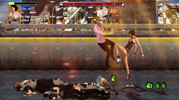 Bad ass babes game for Linux 1