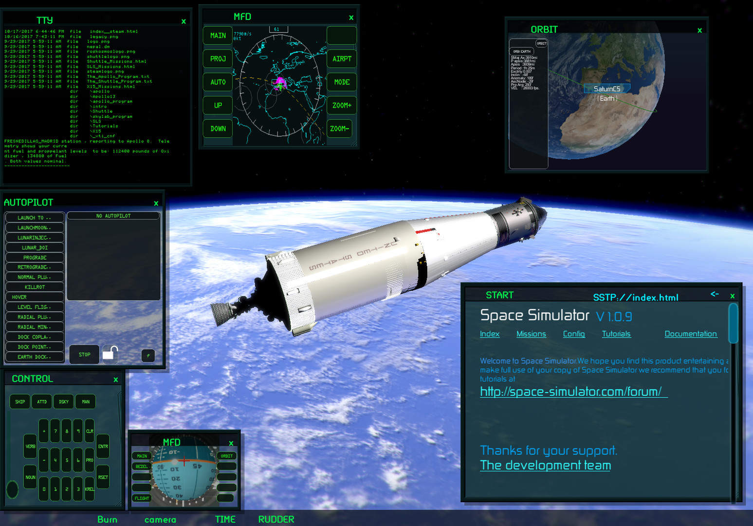space flight simulator 1.4 windows 10