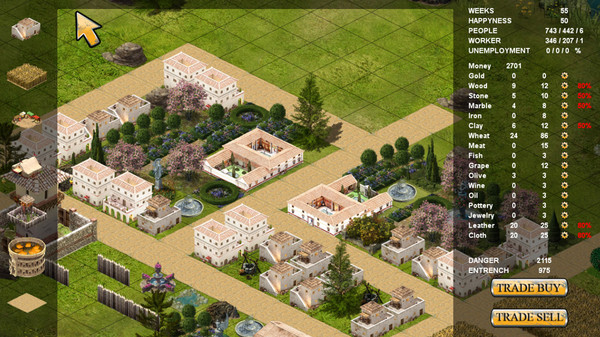 Retaliation Path of Rome game for Linux 1