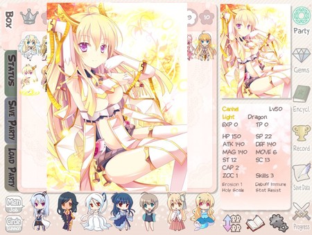 Скриншот из Moékuri: Adorable + Tactical SRPG