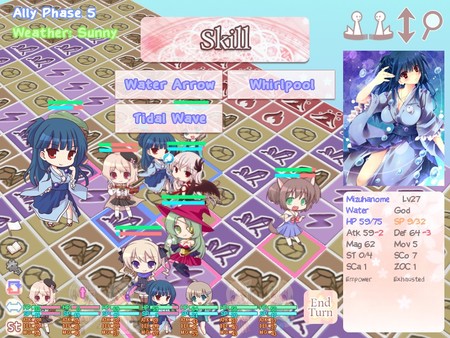 Скриншот из Moékuri: Adorable + Tactical SRPG