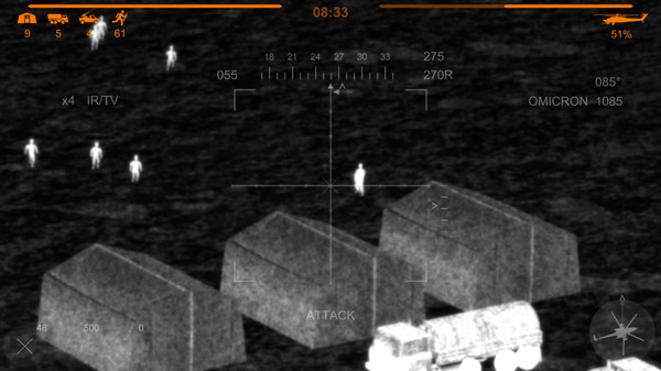 Chopper: Lethal darkness game for Linux 1