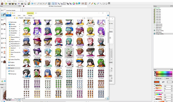 Скриншот из Game Character Hub: Portfolio Edition