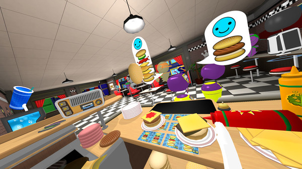 Скриншот из VR The Diner Duo