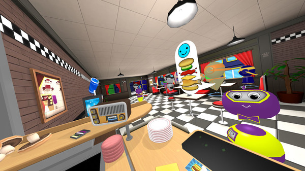 Скриншот из VR The Diner Duo