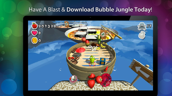 Bubble Jungle ® Super Chameleon Platformer Worldfor windows and Linux 1