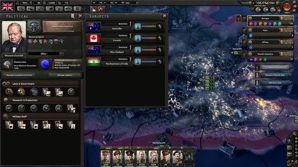 Скриншот из Hearts of Iron IV: Together for Victory