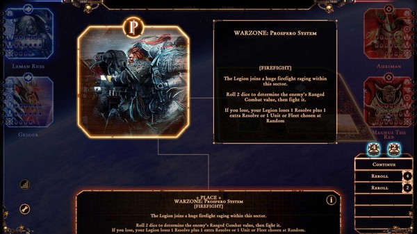 Скриншот из Talisman: The Horus Heresy - Prospero