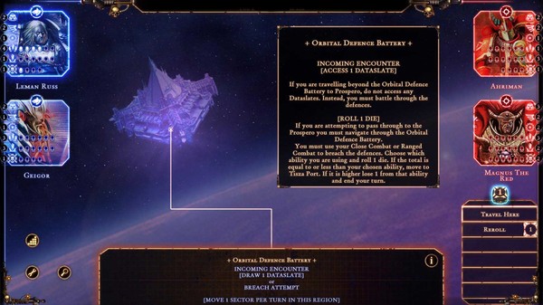Скриншот из Talisman: The Horus Heresy - Prospero