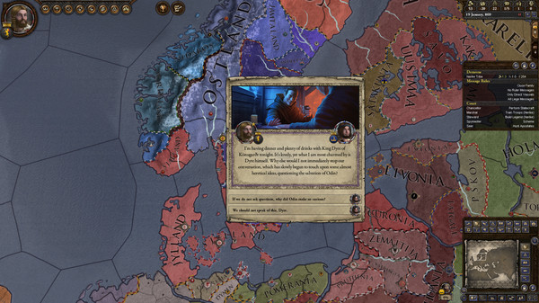 Скриншот из Crusader Kings II: Monks and Mystics