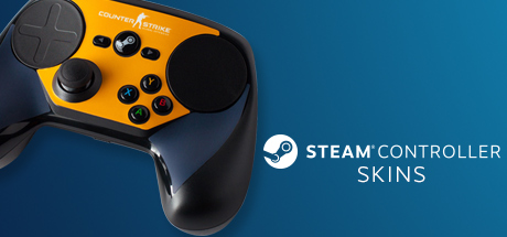 Steam Controller Skin - CSGO Blue/Orange cover art