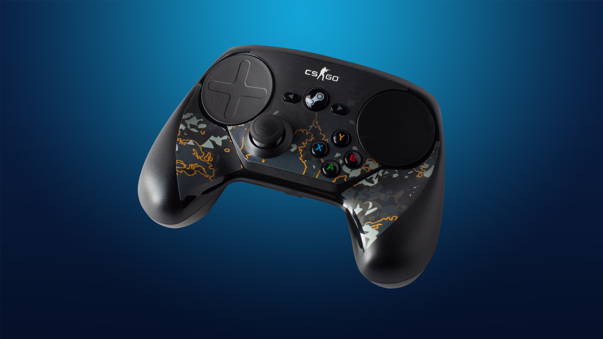 Скидка на Steam Controller Skin. CSGO Grey Camo