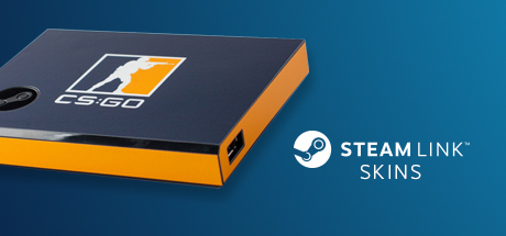 Steam Link Skin - CSGO Blue/Orange cover art