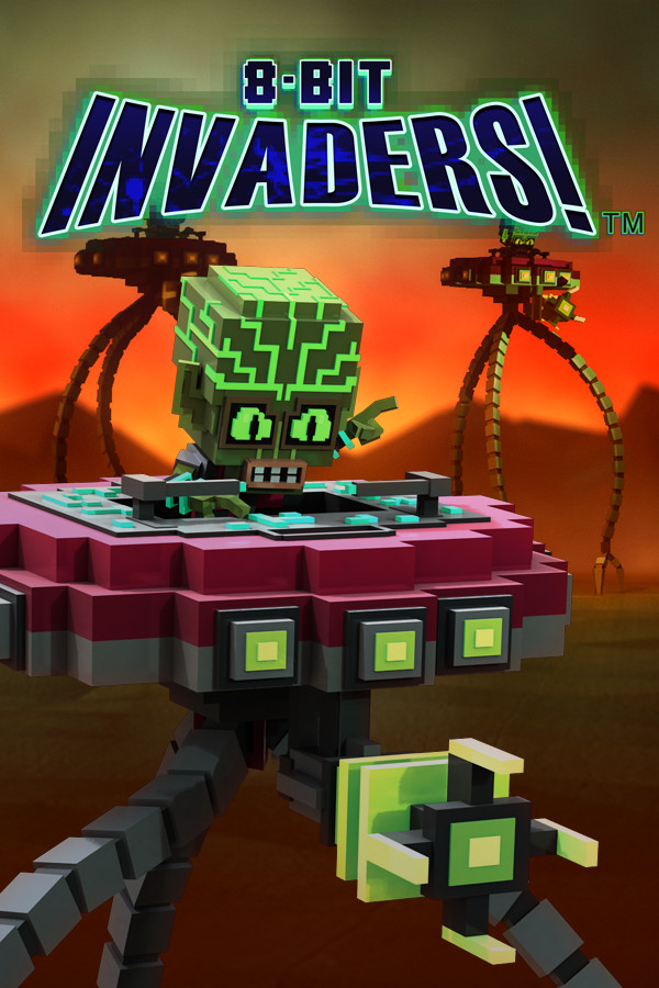 Steam portrait for 8-Bit Invaders!.