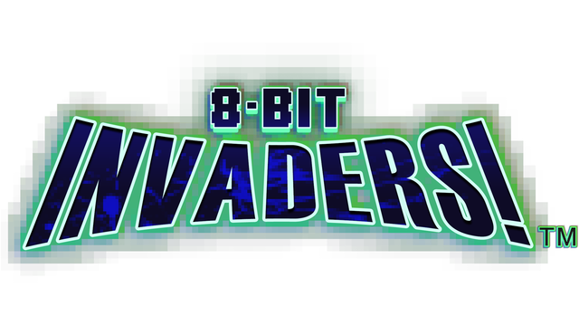 8-Bit Invaders! Logo