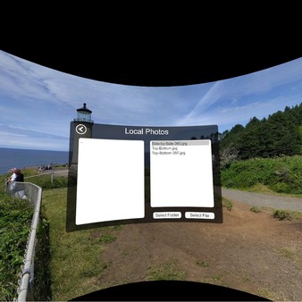 Скриншот из VR Photo Viewer