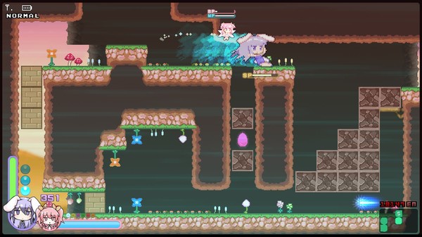 Скриншот из Rabi-Ribi - Is the order a DLC?