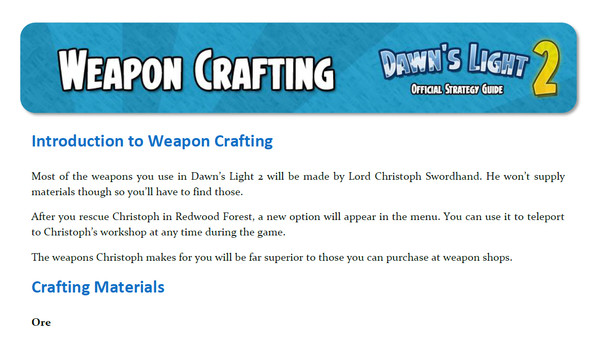 Скриншот из Dawn's Light 2 - Strategy Guide