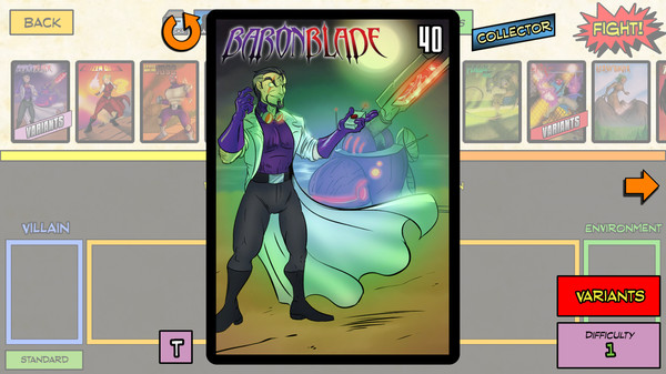 Скриншот из Sentinels of the Multiverse - Digital Foil Villain Collector's Pack