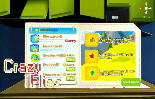 Crazy Flies game for Linux 1