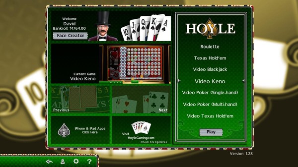 Скриншот из Hoyle Official Casino Games