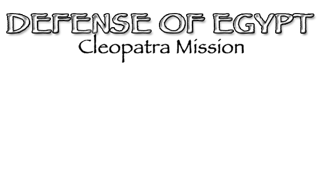 Defense of Egypt: Cleopatra Mission Logo