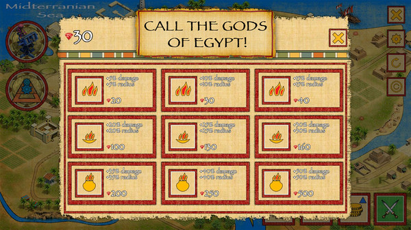 Скриншот из Defense of Egypt: Cleopatra Mission