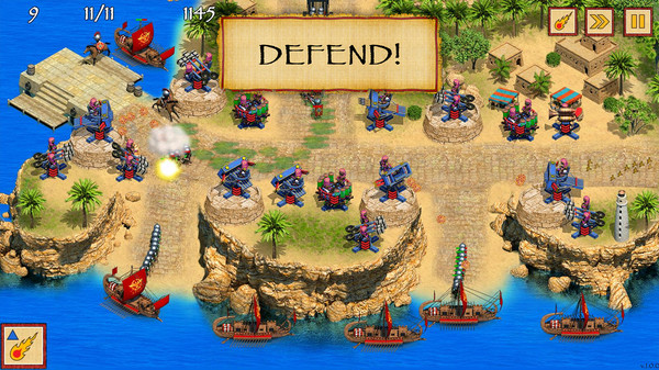 Defense of Egypt: Cleopatra Mission game for windows Pc 1